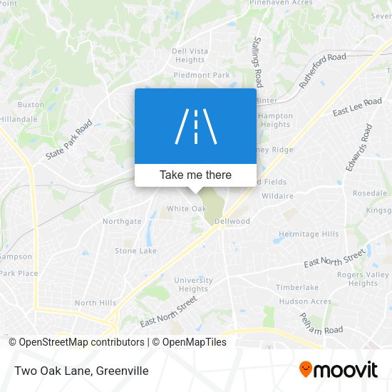 Mapa de Two Oak Lane