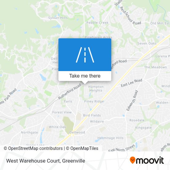 West Warehouse Court map