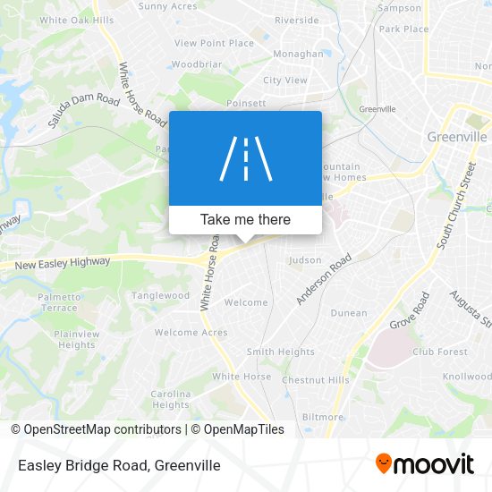 Mapa de Easley Bridge Road
