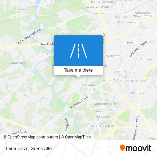 Mapa de Lana Drive