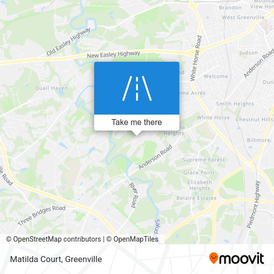 Mapa de Matilda Court
