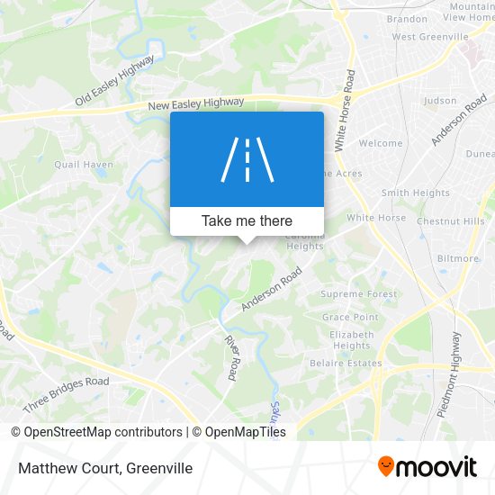 Mapa de Matthew Court