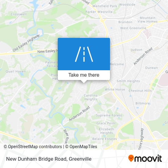 New Dunham Bridge Road map