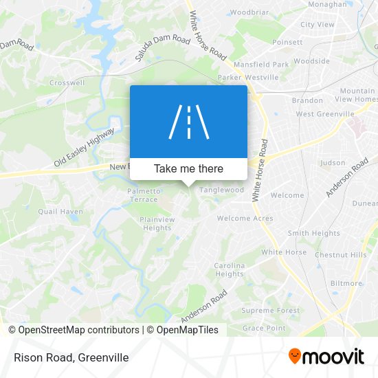 Mapa de Rison Road