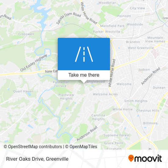 Mapa de River Oaks Drive