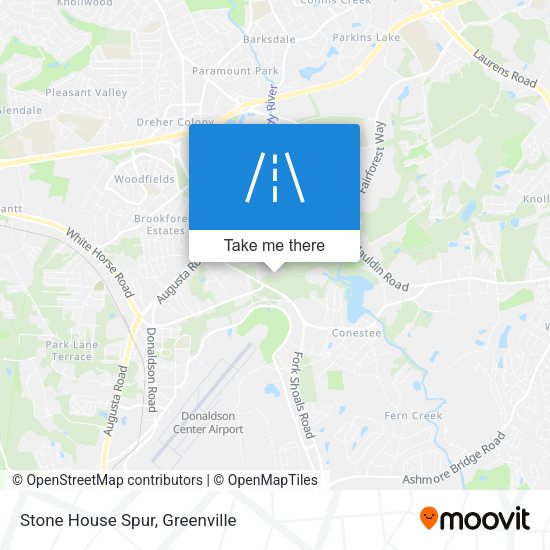 Mapa de Stone House Spur
