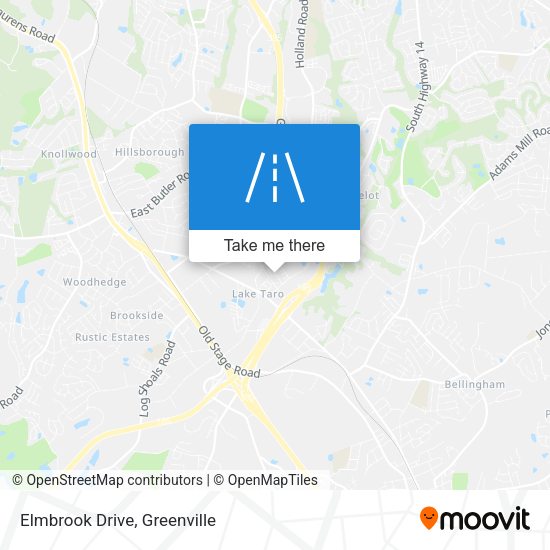 Mapa de Elmbrook Drive