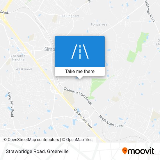 Strawbridge Road map