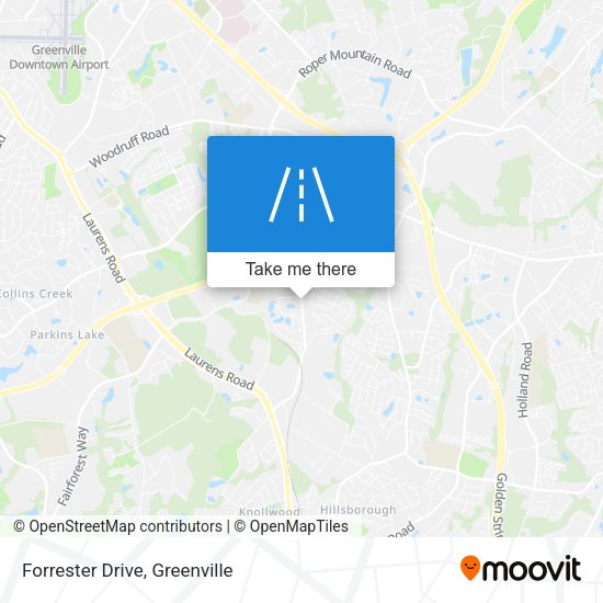 Mapa de Forrester Drive