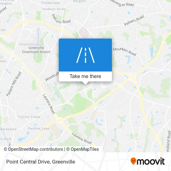 Mapa de Point Central Drive
