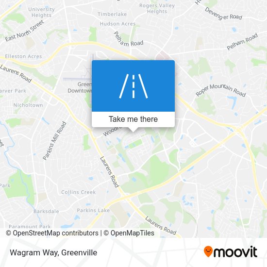Mapa de Wagram Way