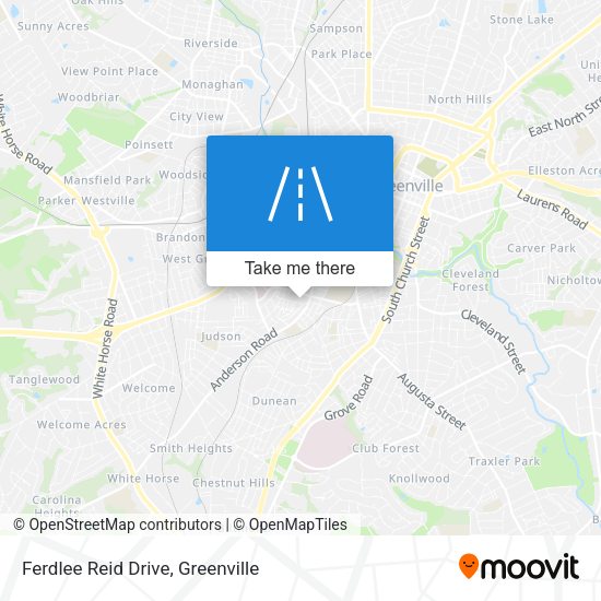 Ferdlee Reid Drive map