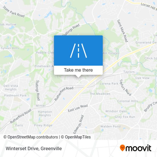 Winterset Drive map