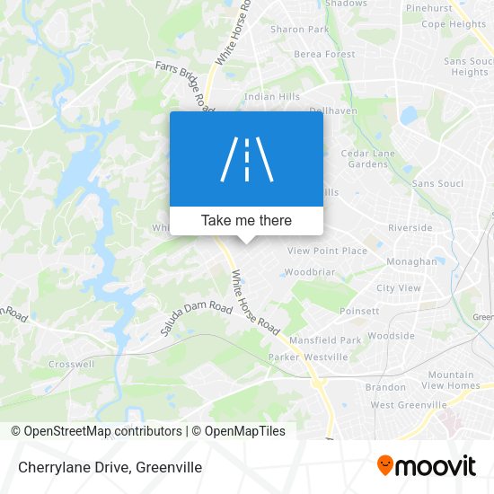 Cherrylane Drive map