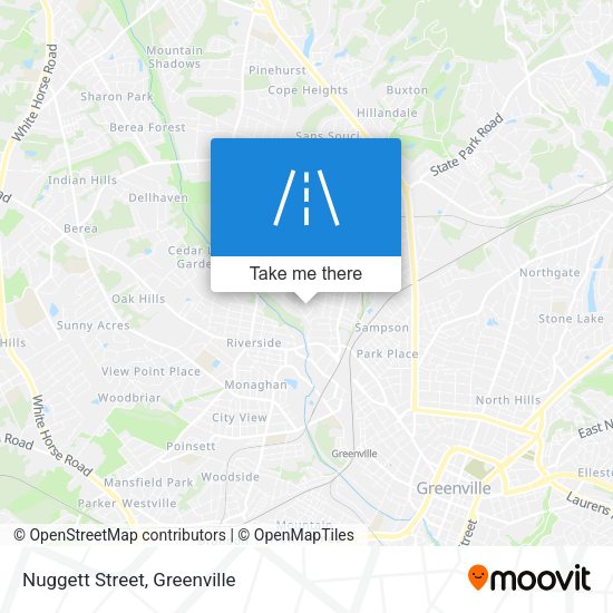 Mapa de Nuggett Street