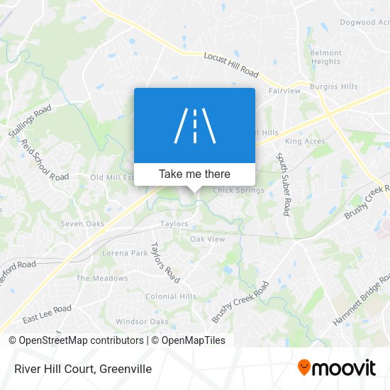 Mapa de River Hill Court