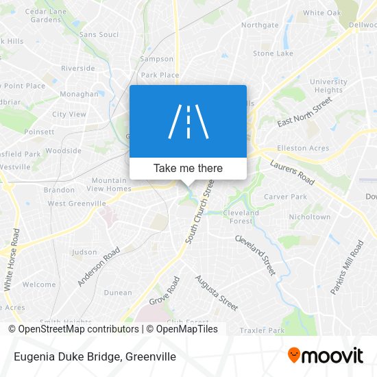 Eugenia Duke Bridge map