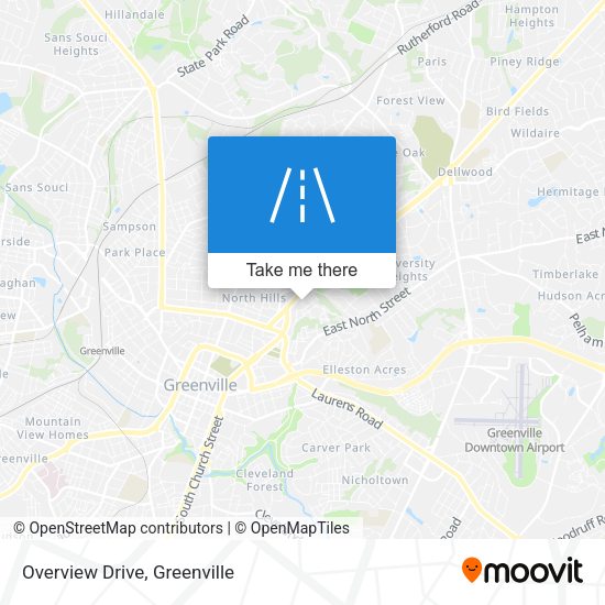 Mapa de Overview Drive
