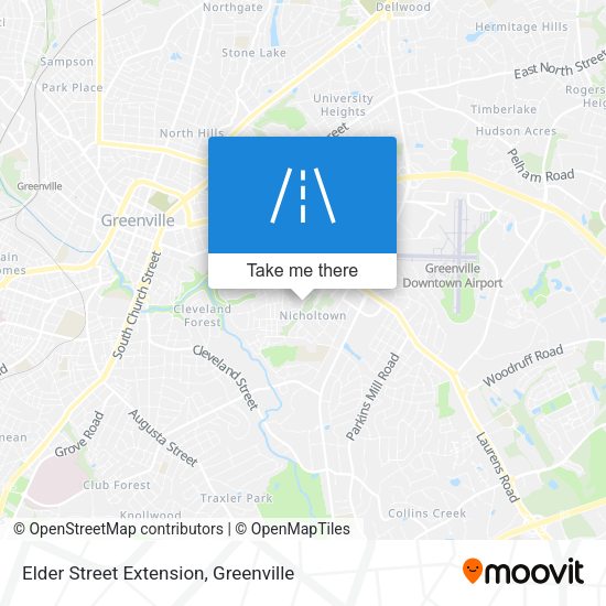 Mapa de Elder Street Extension