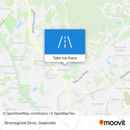 Bromsgrove Drive map