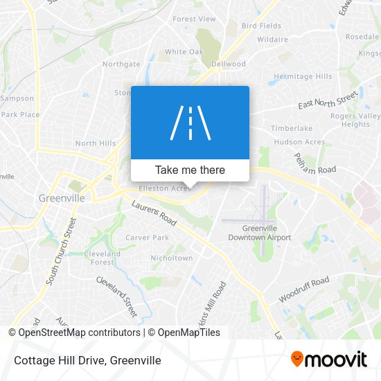 Cottage Hill Drive map