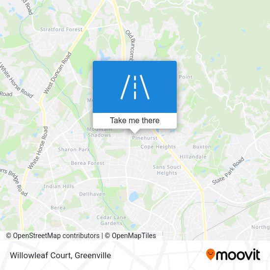 Willowleaf Court map