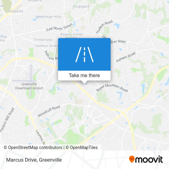 Mapa de Marcus Drive
