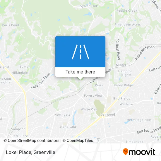 Mapa de Lokel Place