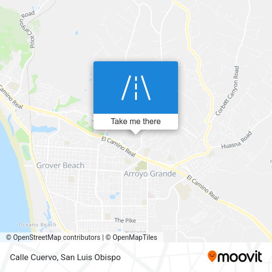 Mapa de Calle Cuervo