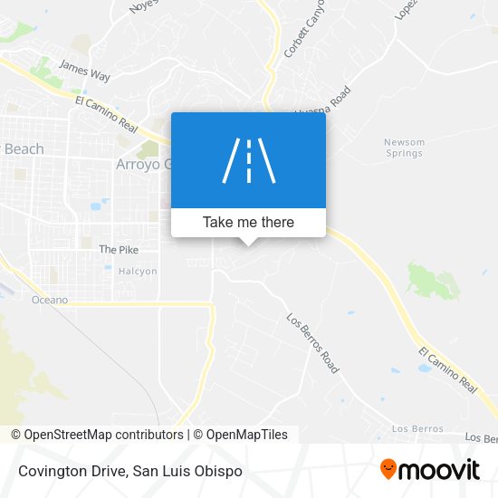 Covington Drive map