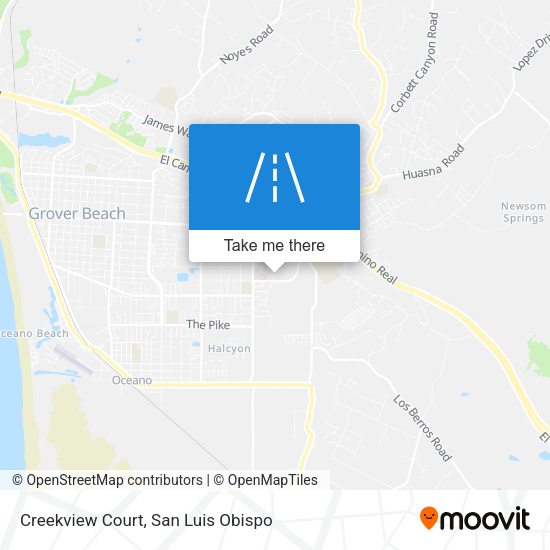 Creekview Court map