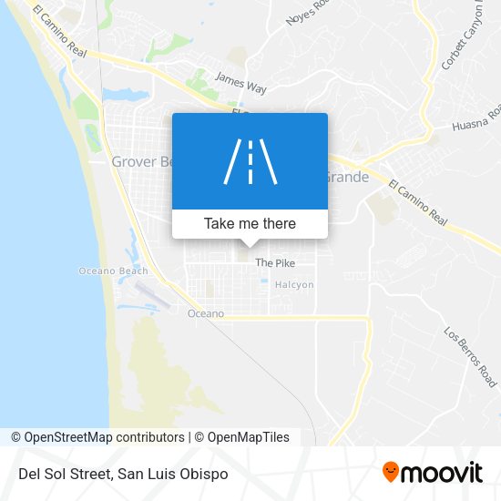 Del Sol Street map