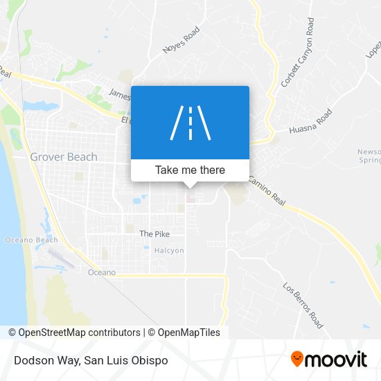 Dodson Way map