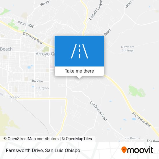 Farnsworth Drive map
