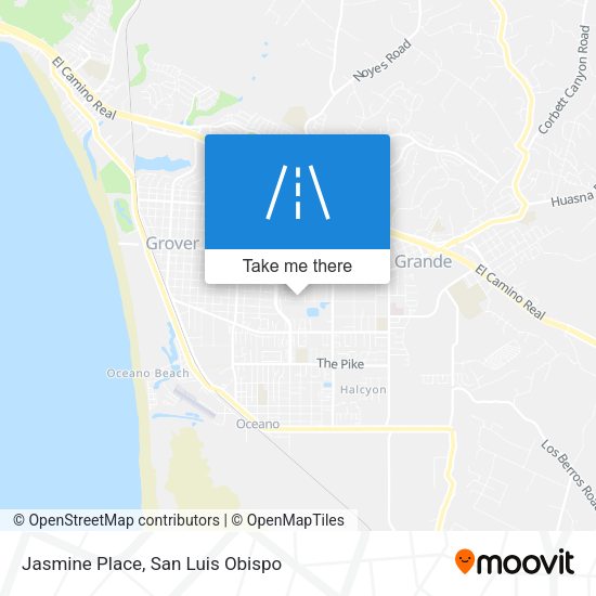 Jasmine Place map