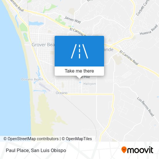Paul Place map