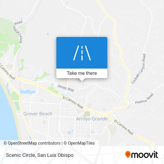 Scenic Circle map