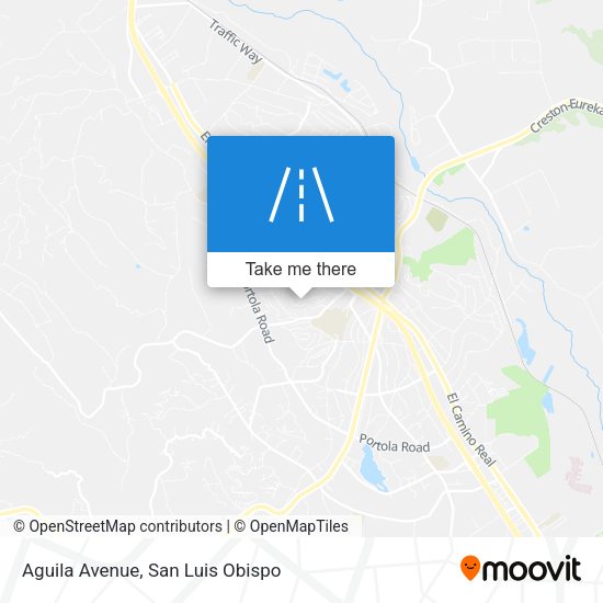 Mapa de Aguila Avenue