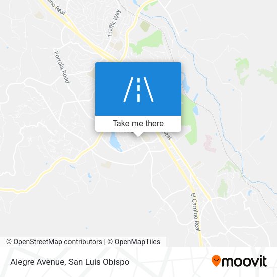 Alegre Avenue map