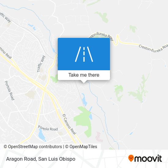 Mapa de Aragon Road