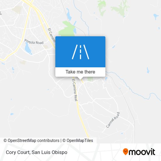 Cory Court map
