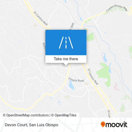 Devon Court map