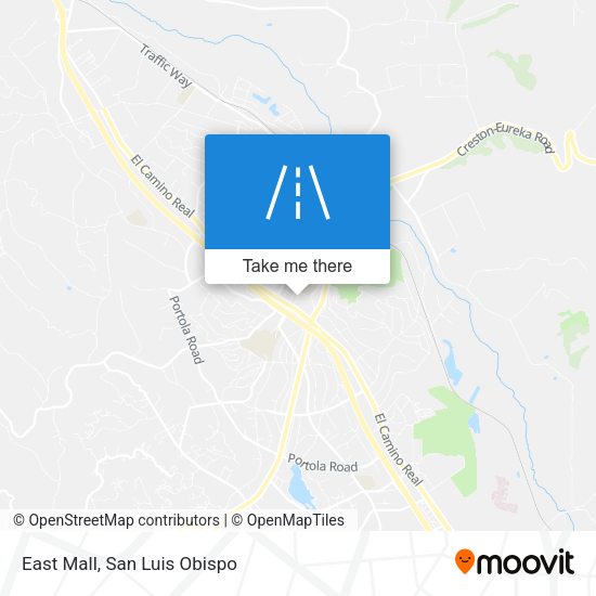 Mapa de East Mall