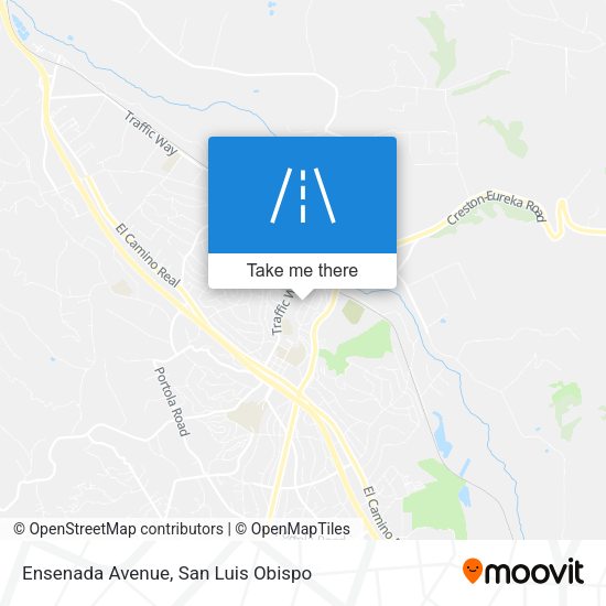 Mapa de Ensenada Avenue