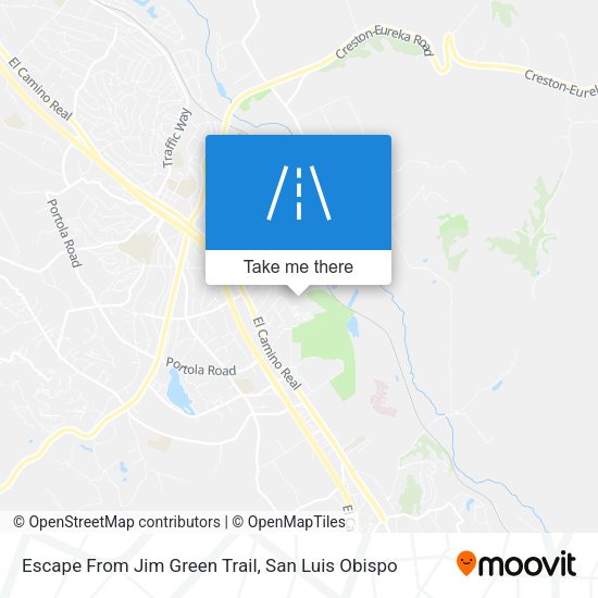 Escape From Jim Green Trail map