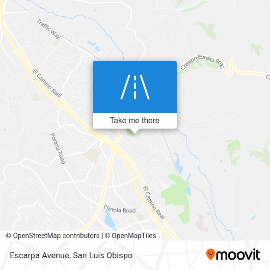 Mapa de Escarpa Avenue