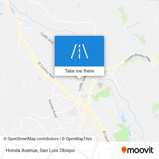 Honda Avenue map
