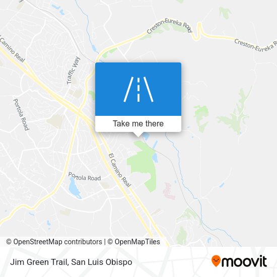 Jim Green Trail map