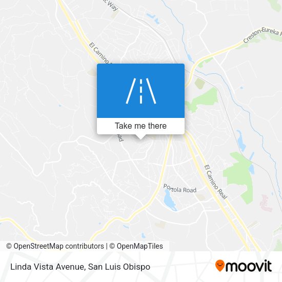 Linda Vista Avenue map