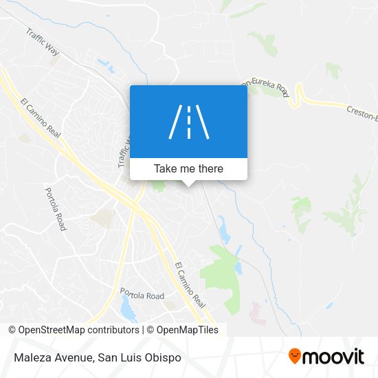 Maleza Avenue map